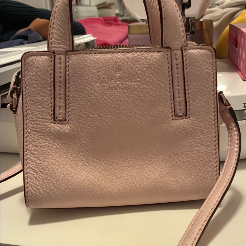 Pink Kate Spade Mini Crossbody Bag